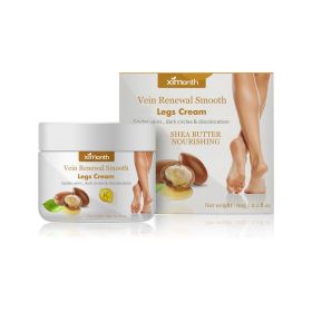 Ximonth Vein Renewal Smooth Legs Cream, Relief Sore Legs Massage Varicose Earthworm Leg Vein Care Cream