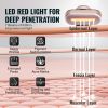 VEVOR Red Light Therapy Wand for Face and Neck, 3-in-1 LED Facial Wand Red Light Therapy Device with Heating Therapy| Vibrating Facial Massage, Portab