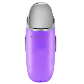 Nano Facial Mister Nano Cool Mist Facial Sprayer Portable Handy Face Steamer Moisturizing Massager USB Charge (Option: MassageatomizerViolet)