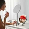 30X Magnifying Mirror With Light 3 Colors Dimmable Brightness Included Tweezer Scissor 
Travel Magnifying Makeup Mirror with Suction Cup 360° Adjusta