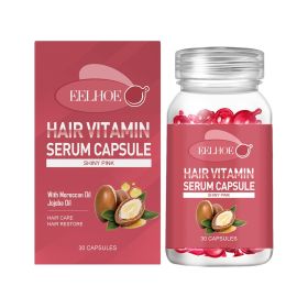 EELHOE Hair Oil Care Capsules - Relieve Dry, Frizzy, Split Ends For Smooth Hair Care Hair Oil. (Option: 2pcs)