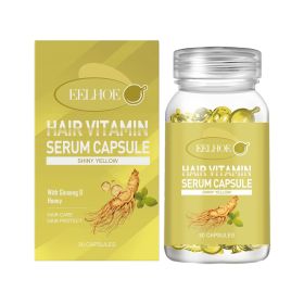 EELHOE Hair Oil Capsules For Scalp Care, Improve Dry And Frizzy Hair, Gentle And Moisturizing Hair Oil (Option: 2pcs)