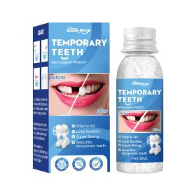 South Moon Solid Dental Gel Fixing Teeth Temporary Filling Cavities Filling Gel Dentures Denture Gap Filling Gel (Option: 1pcs)